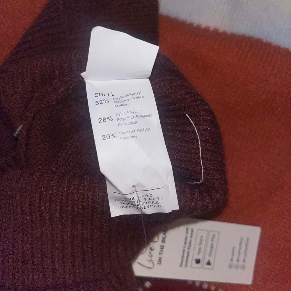 Colorblock Bodycon Mini Sweater Dress - Picture 6 of 6